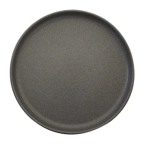 Eclipse Uno Round Plate Dark Grey - 220mm (Box 6)