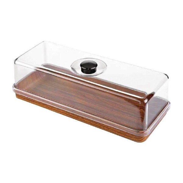 Evelin Rectangular Platter & Cover Set 390x160x130mm