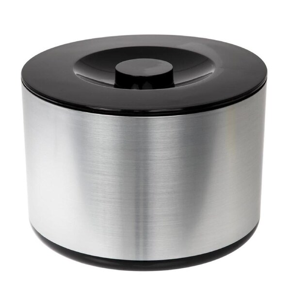 Large Brushed Aluminium Effect Ice Bucket - 10Ltr