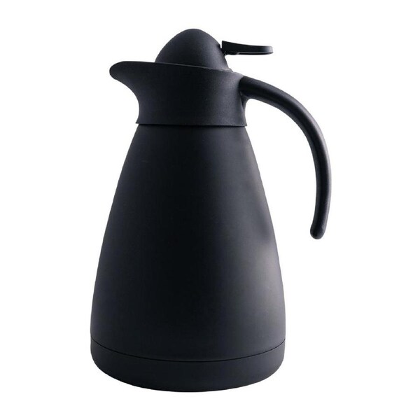 CaterChef Vacuum Jug 18/10 St/St Matt Black - 1.0Ltr