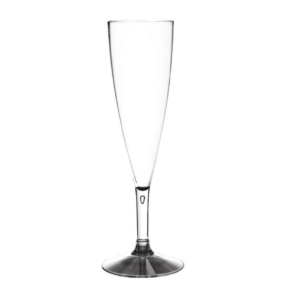 Polycarbonate Flute Glass - 170ml (Box 50)
