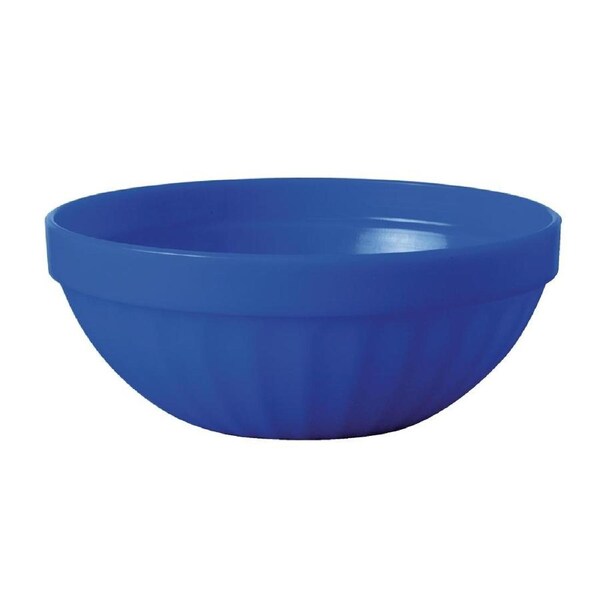 Olympia Kristallon Polycarbonate Bowl Blue - 190ml 6.7oz 102mm 4" (Box 12)
