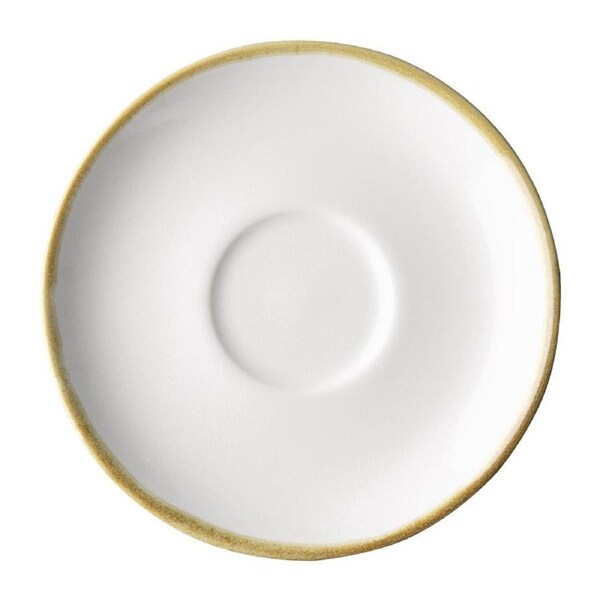 Olympia Kiln Chalk Saucer (for FB988) - 140mm (Box 6)