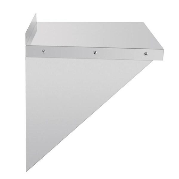 Vogue Microwave Wall Shelf St/St - 560x560x490mm 22x22x19 1/4"