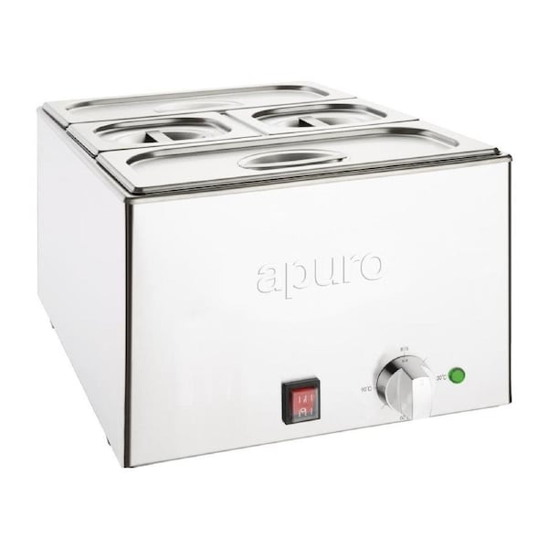 Apuro Bain Marie with Pans- Commercial