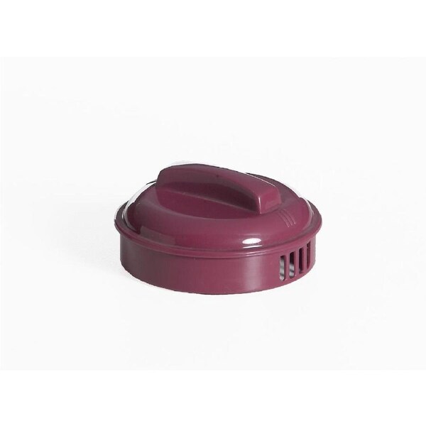 KH Healthcare Lid for Beverage Pourer Burgandy (#9) (Box 12)