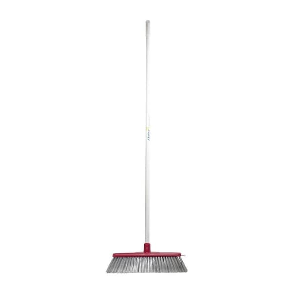 Oates Classic Plus Ultimate Indoor Broom Red