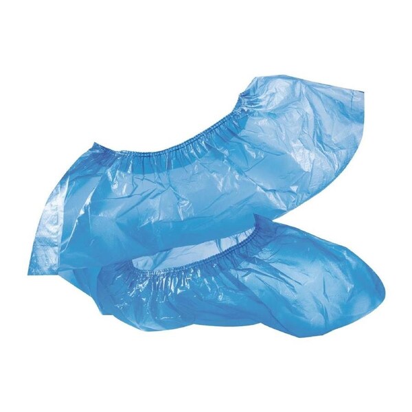 Cidy Supply Disposable Shoe Covers Blue (Pack 100)