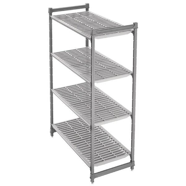 Cambro Camshelving Basics 4 Tier Shelving Starter Unit - 1830 x 1525 x 460mm