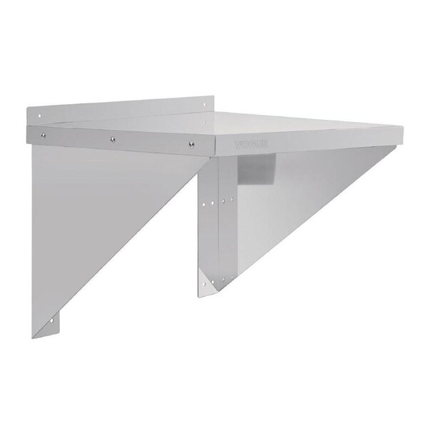 Vogue Microwave Shelf St/St - 490(h) x 560(w) x 460(d)mm