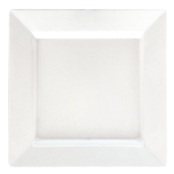 Ryner Melamine Square Platter White - 400x400mm (Box 2)