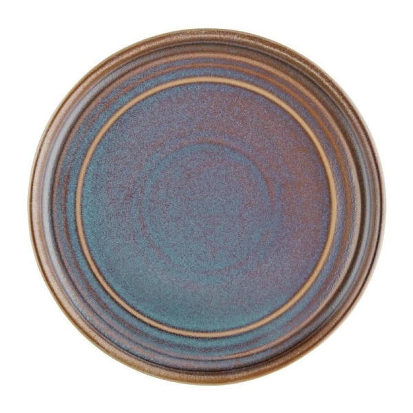Olympia Cavolo Iridescent Flat Round Plate - 180mm (Box 6)