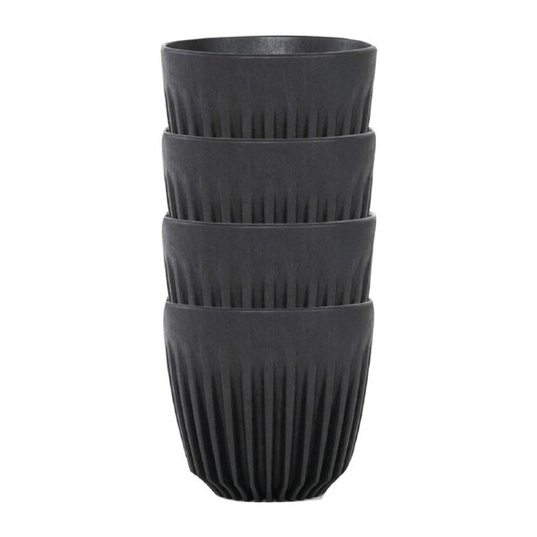 HuskeeCup Cup Charcoal - 3oz (Box 4)