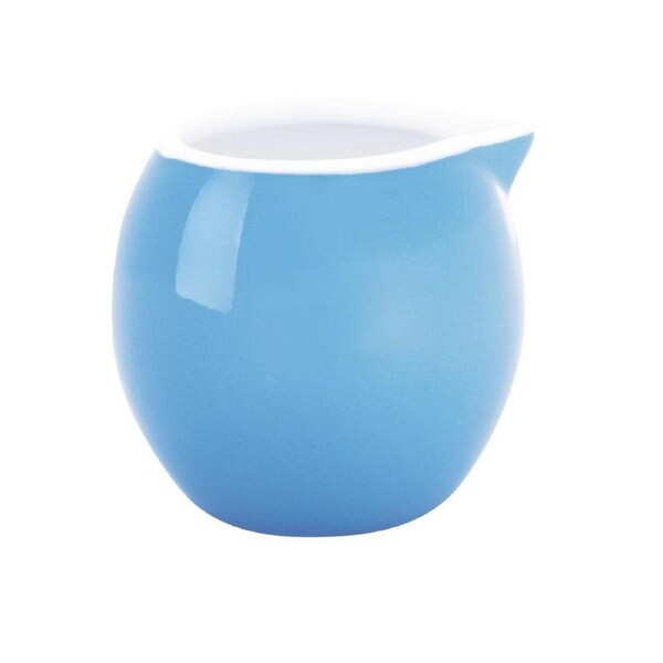 Olympia Cafe Milk Jug Blue - 70ml (Box 6)