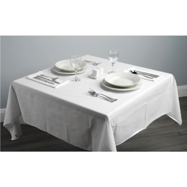Table Cloth White - 1370x1370mm (Single)