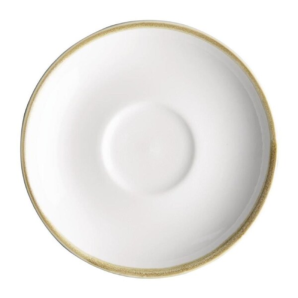 Olympia Kiln Chalk Saucer (for FB990) - 160mm (Box 6)