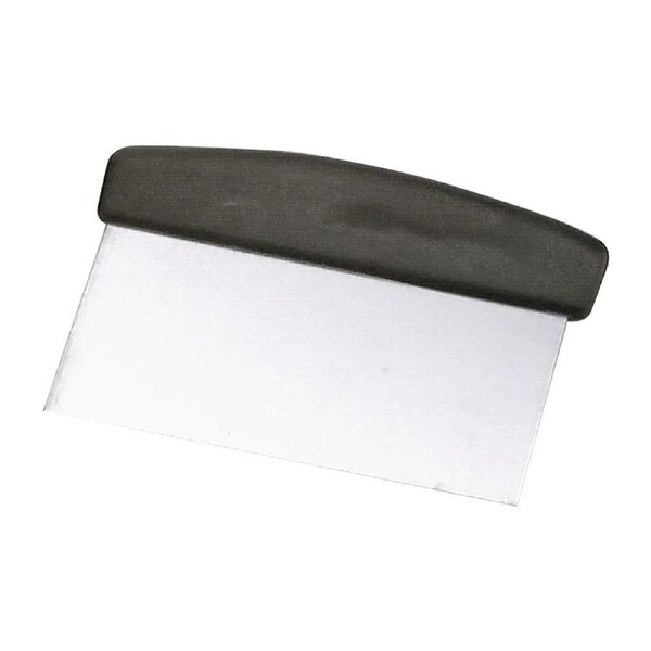 Chef Inox Dough Scraper - S/S with PE Handle 150x75mm