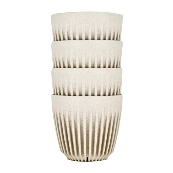 HuskeeCup Cup Natural - 228ml 6oz (Box 4)