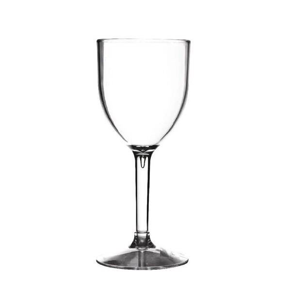 Polycarbonate Wine Glass - 190ml (Box 50)