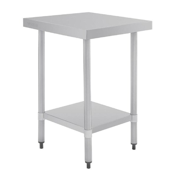 Vogue Stainless Steel Table - 600x700x900mm