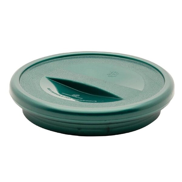 KH Healthcare Traditional Lid for Bowl Insulated Green Pp/Pu (#4) (Box 6)