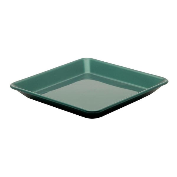 KH Healthcare Bread/Butter Plate 140x140mm Green Pp (#23) (Box 12)