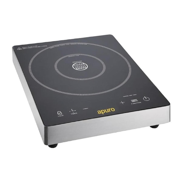 Apuro Touch Control Single Induction Hob - 3kW- Commercial