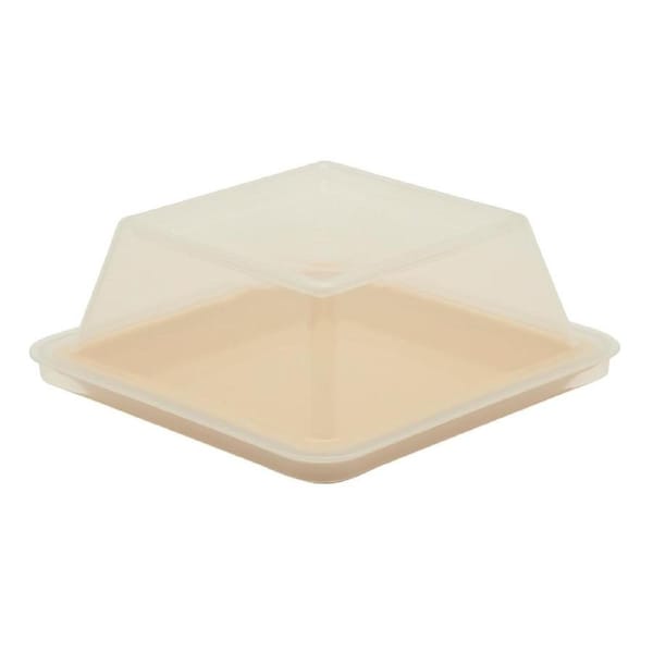 KH Healthcare Cover To Suit Bread/Butter Plate Clear Pp (#24) (Box 12)