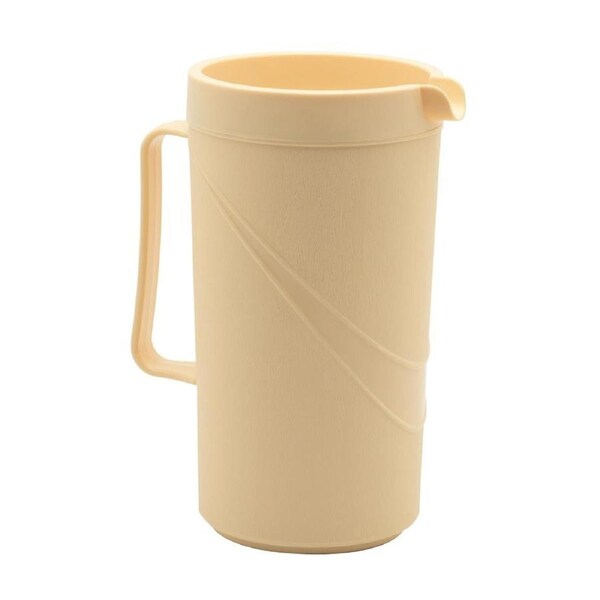 KH Healthcare Moderne Insulated Jug 1000ml Yellow Pp/Pu (#45) (Box 12)