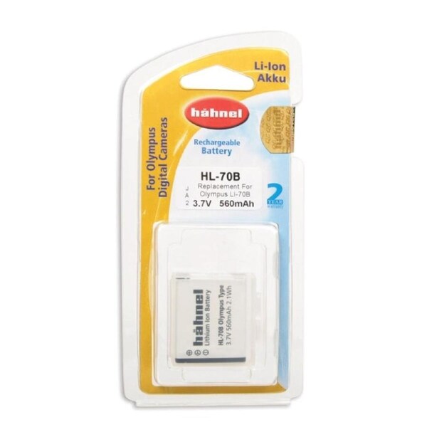 Hahnel Li-70B 560mAh 3.7V HL-70B Battery for Olympus Digital Camera