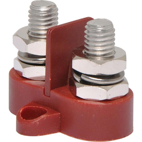 Powerhouse Dual Red M10 Power Distribution Post for Individual Termination