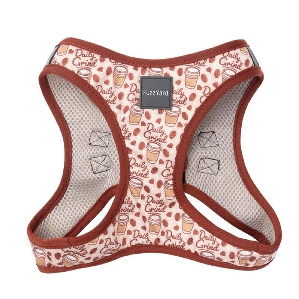 Daily Grind X-Large Step-In Dog Harness by FuzzYard - 61 to 63cm Neck & 69 to 71cm Chest