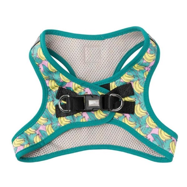 Bananarama Small Step-In Dog Harness by FuzzYard - 43 to 45cm Neck & 48 to 50cm Chest