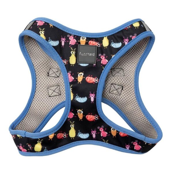 Bed Bugs X-Small Step-In Dog Harness by FuzzYard - 40 to 42cm Neck & 44 to 46cm Chest