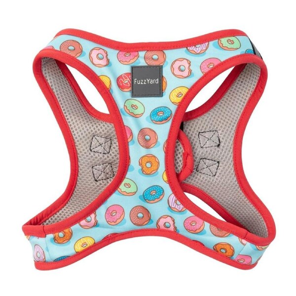 You Drive Me Glazy X-Large Step-In Dog Harness by FuzzYard - 61 to 63cm Neck & 69 to 71cm Chest