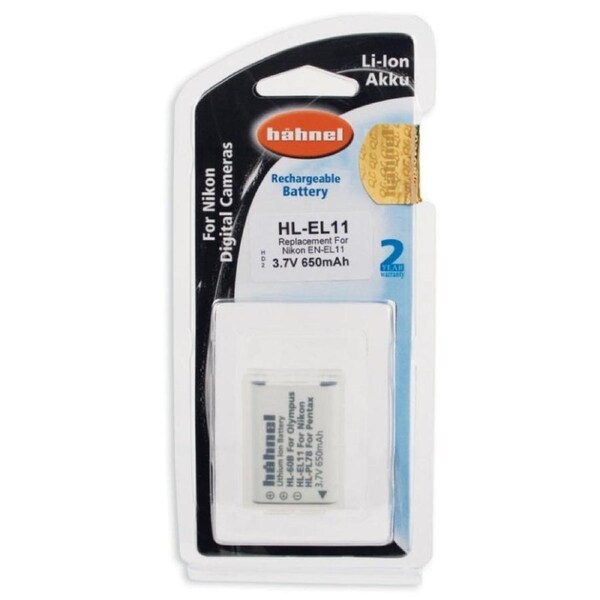 Hahnel EN-EL11 650mAh 3.7V HL-EL11 Battery for Nikon Digital Camera