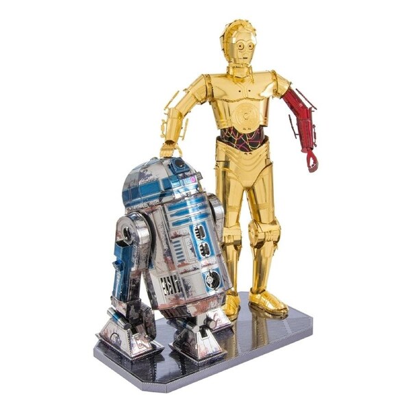 Metal Earth - 3D Metal Model Kit - Star Wars - C-3PO & R2-D2