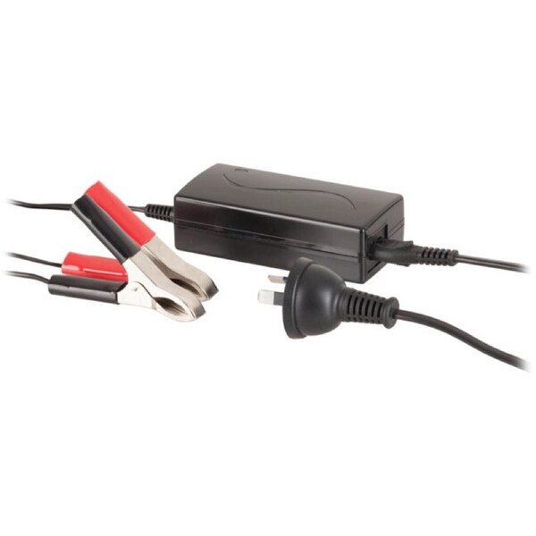 1.2A Auto Short Circuit/Reverse Protection Charger for 6V/12V/24V SLA Battery