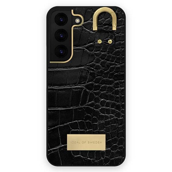 Ideal of Sweden Black Croco Case (Suits Samsung Galaxy S22 Plus)