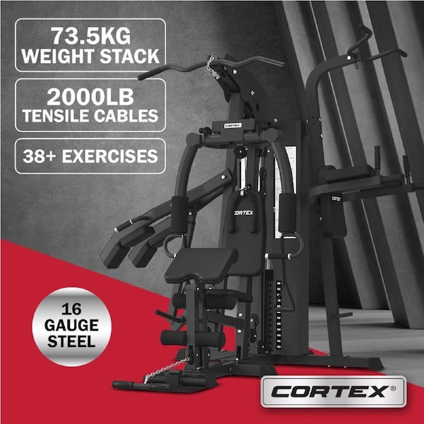 CORTEX GS7 Multi Station Multi-Function Home Gym with 73kg Stack