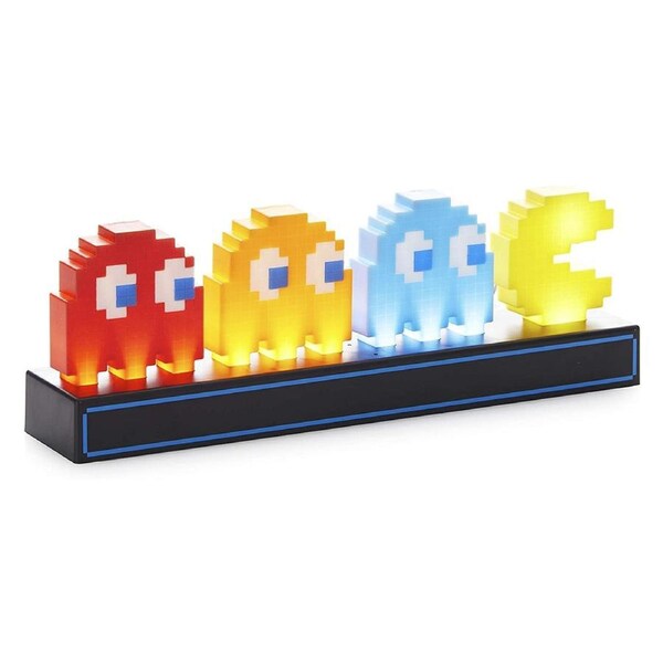 Paladone Pac-Man & Ghosts Classic Freestanding Pixelated Lamp w/Light Modes