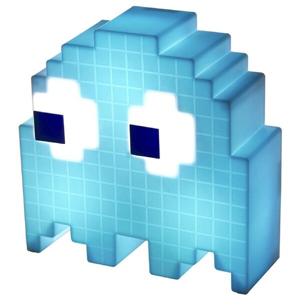 Paladone Pac-Man Classic Ghost Pixelated Light Up Lamp w/Sounds/Colour Changing