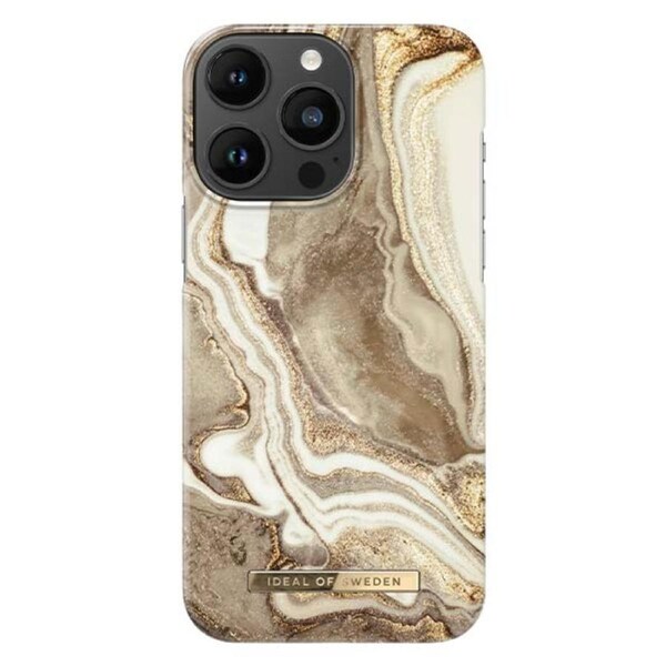 Ideal of Sweden Golden Sand Marble Case (Suits iPhone 14 Pro)