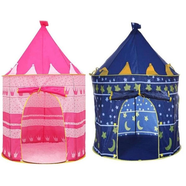 Kids Playhouse Play tent Pop Up Castle Princess Indoor Outdoor Girls Boys Gift
