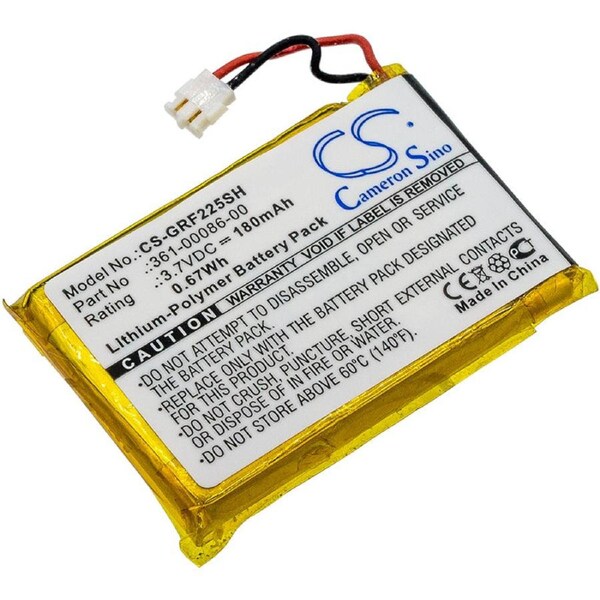 Replacement Battery for Garmin Approach G10 S20 Forerunner 220 225 235 630 645 735XT 745 GRM0371754 010-01959-00 361-00086-00 361-00072-10 361-00086-10 361-00086-11 361-00072-00 Smart Watch