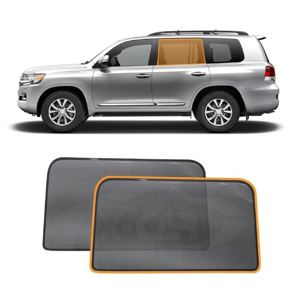 Rear Window Sun Shade for Toyota LandCruiser 2007-2021 Car Sun Blind Mesh Accessories