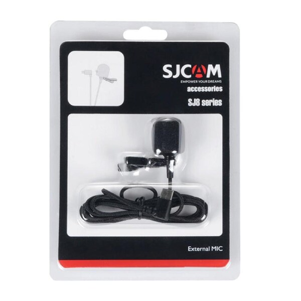 SJCAM External Microphone with Clip for SJ10 SJ8 Action Sports Camera