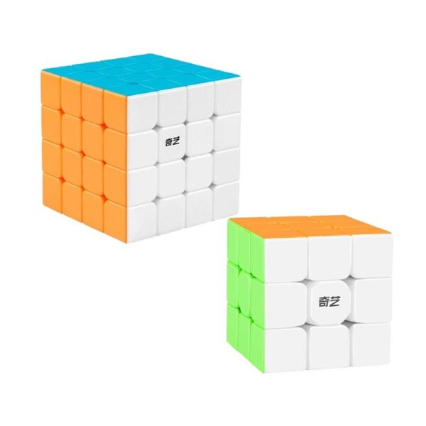 2PCS Rubix Rubics Rubik Magic Cube Puzzle Super Smooth Fast Speed Toy Kids Gift