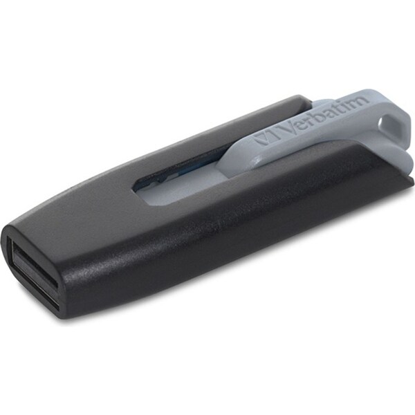 Verbatim Store'n'Go V3 USB 3.0 Stick Flash Drive 128GB Storage For Laptop Grey