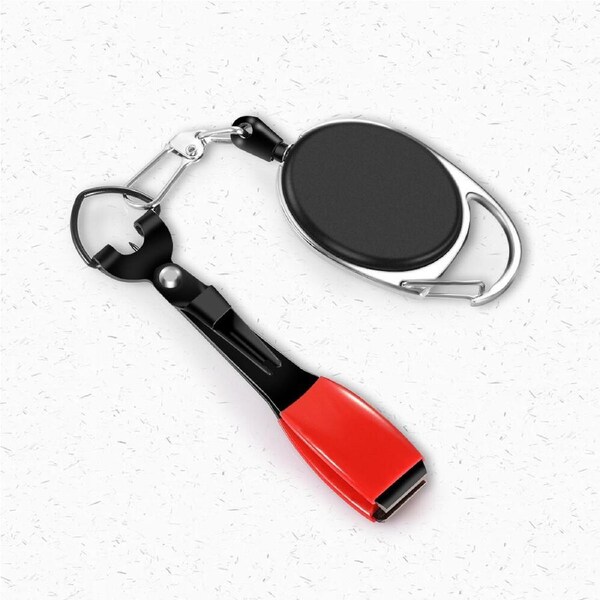 1 Only Fly Fishing Quick Knot Tying Tool Fast Hook Nail Knotter Line Cutter Clipper